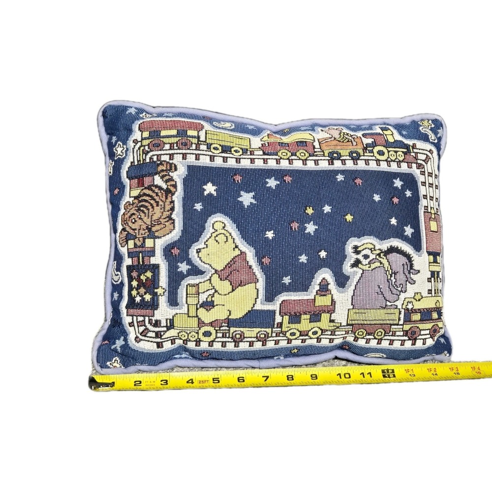 Disney Winnie The Pooh Eeyore Tapestry Throw Pillow Vintage Disney Decor Bedroom - Picture 2 of 10